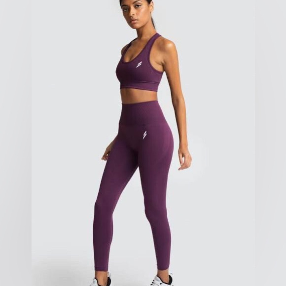 Doyoueven Hyperflex Seamless Workout Legging Plum… - image 3